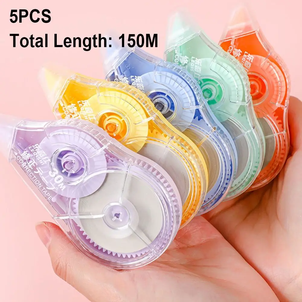 5 buah/set perlengkapan kantor - Correction Tape Roller ulasan dan harga