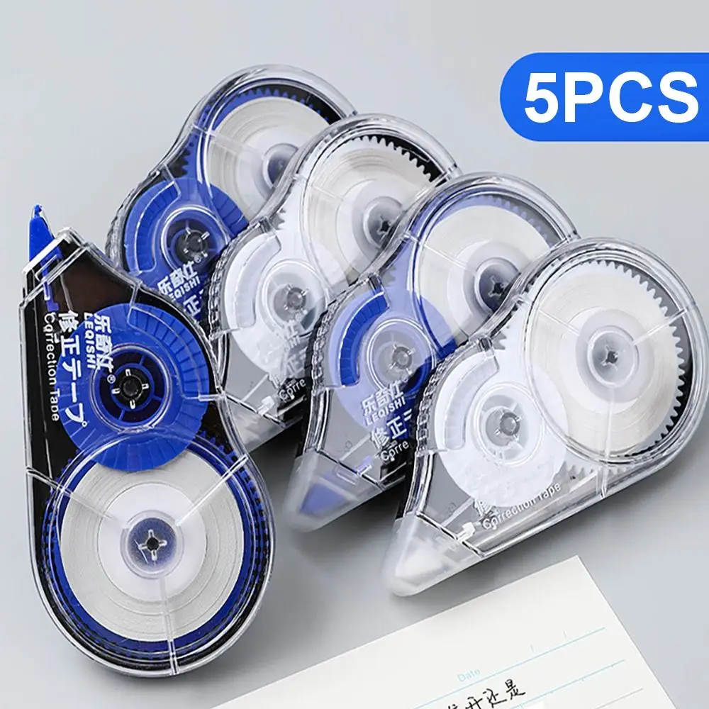 5 buah/set perlengkapan kantor - Correction Tape Roller ulasan dan harga